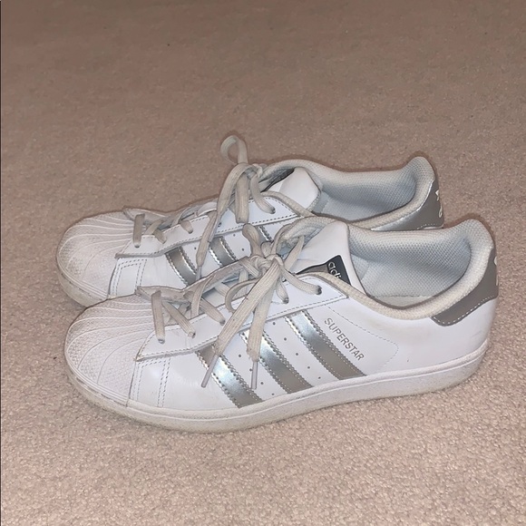 Adidas Superstar White and grey - Picture 2 of 5